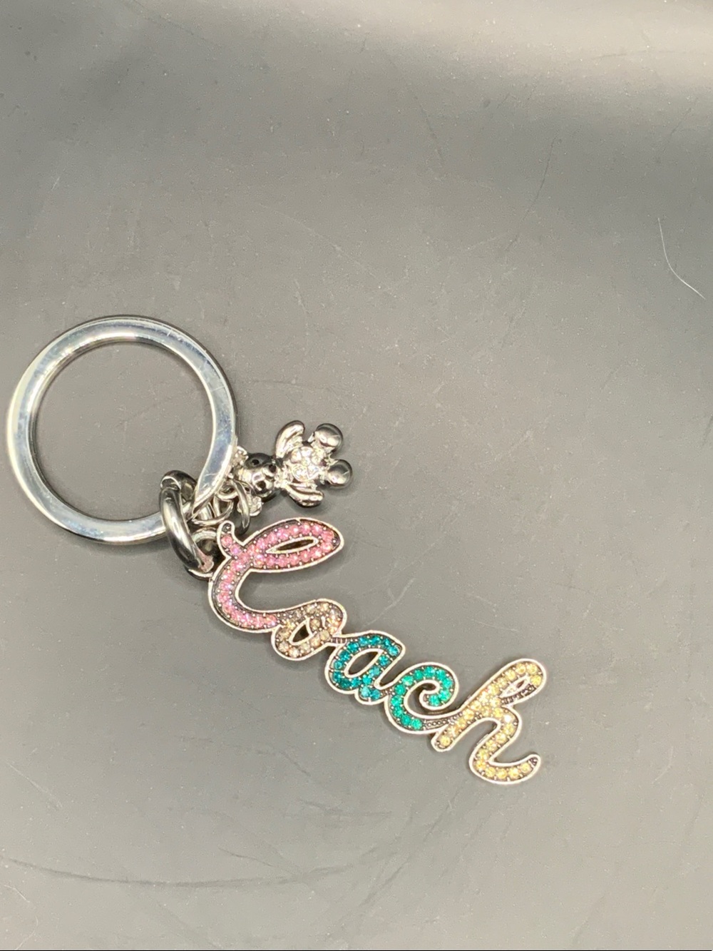 Beach Sparkle Multicolor Keychain Charm - Unbranded